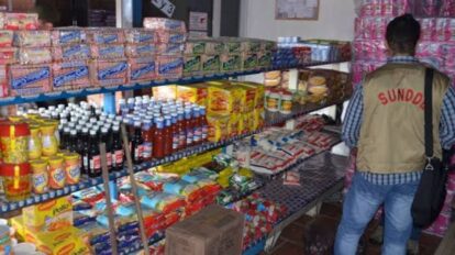 Incautadas 6 toneladas de alimentos desde Colombia