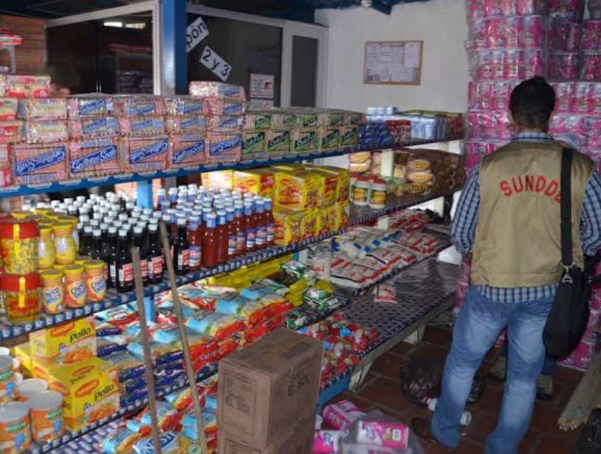 Incautadas 6 toneladas de alimentos desde Colombia