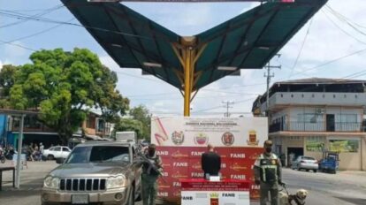 Capturados con 28 panelas de droga en Barinas