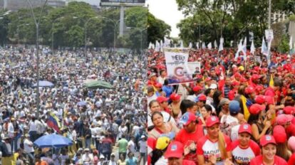 Oficialismo y oposición tomarán las calles este 22Oct