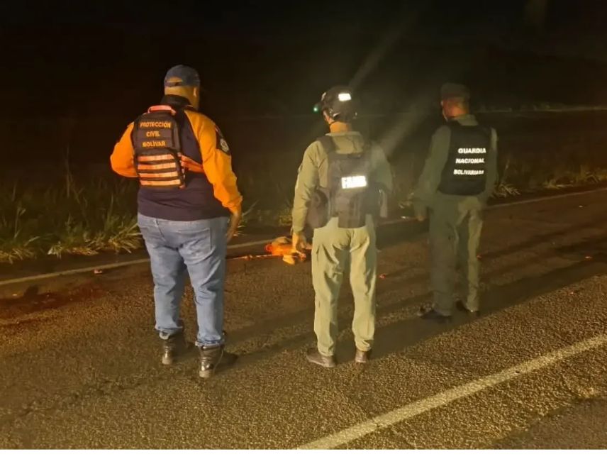 Hallan cuerpo sin vida en la autopista Upata - San Félix