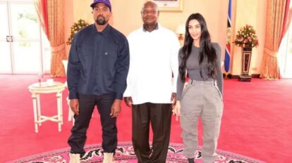 Kim Kardashian fue apuntada con un arma en África