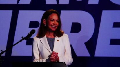 María Corina Machado promete "justicia" para Venezuela