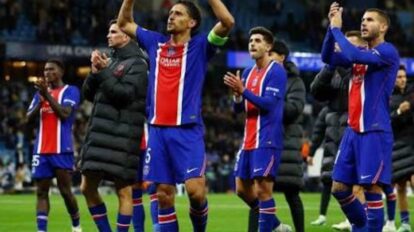 El PSG golea al Manchester City