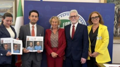 De Grazia denuncia ante el Senado italiano 16 casos de presos políticos