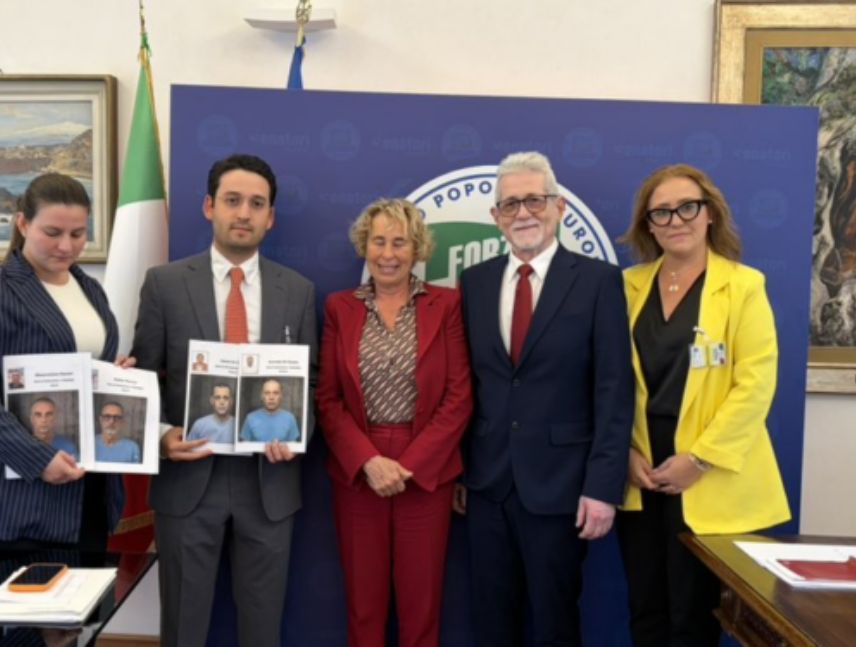 De Grazia denuncia ante el Senado italiano 16 casos de presos políticos