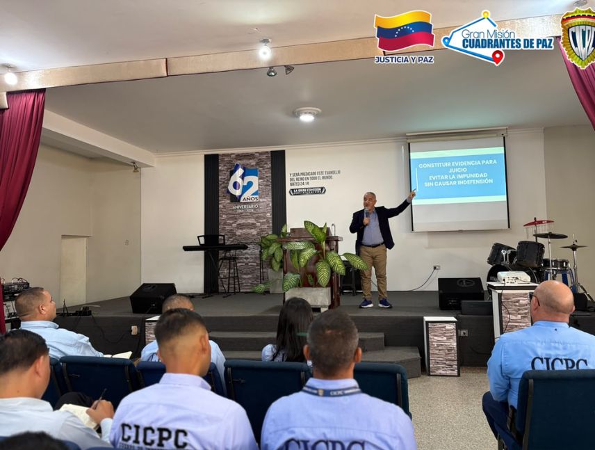 Cicpc Upata capacita a funcionarios en investigación penal