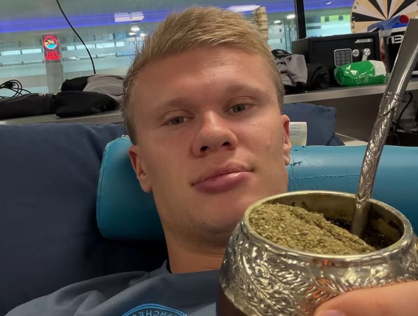 La foto viral de Erling Haaland