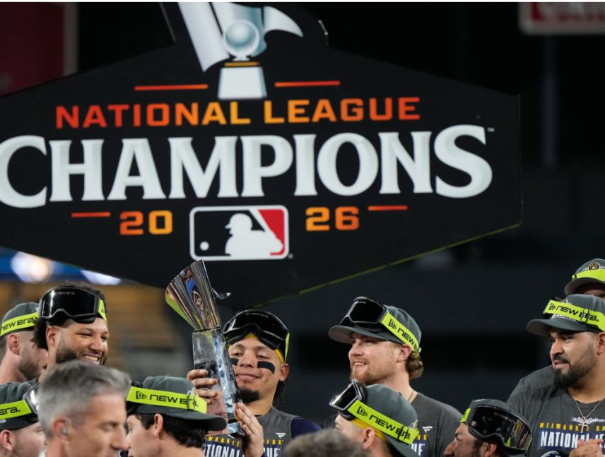 Cerveceros barrieron a los Dodgers y jugarán la Serie Mundial
