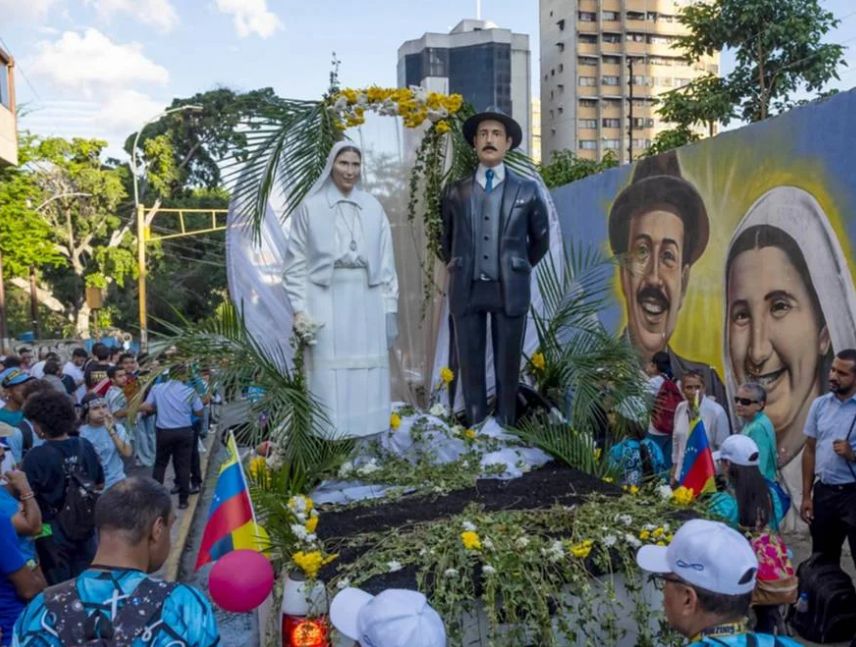 Conmemoran canonización de José Gregorio Hernández y Carmen Rendiles