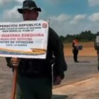 Fanb despliegan material electoral desde el aeropuerto de Tumeremo