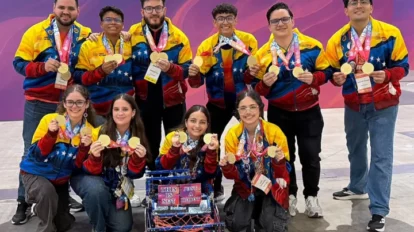 Venezuela logra el tricampeonato mundial de robótica en el First Global Challenge