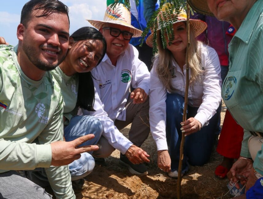 Reforestan Vereda del Lago de Maracaibo
