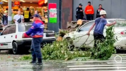 Atienden afectaciones por lluvias en Caracas