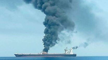 Misiles de origen desconocido impactan petroleros en el estrecho de Ormuz