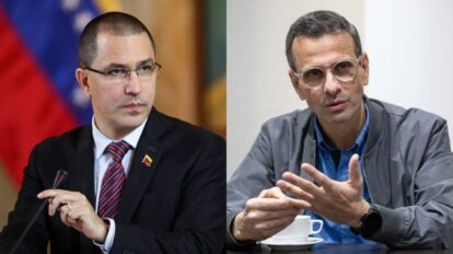 Jorge Arreaza denuncia ausencia de Henrique Capriles en la AN