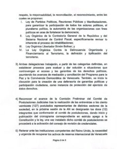 Gobierno y AN 2015 anuncian acuerdos