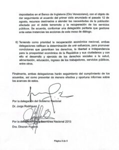 Gobierno y AN 2015 anuncian acuerdos 