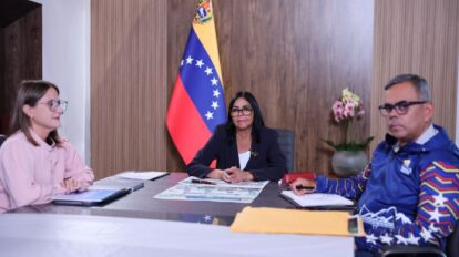 Delcy Rodríguez presenta balance de atención a afectados por el doblete sísmico