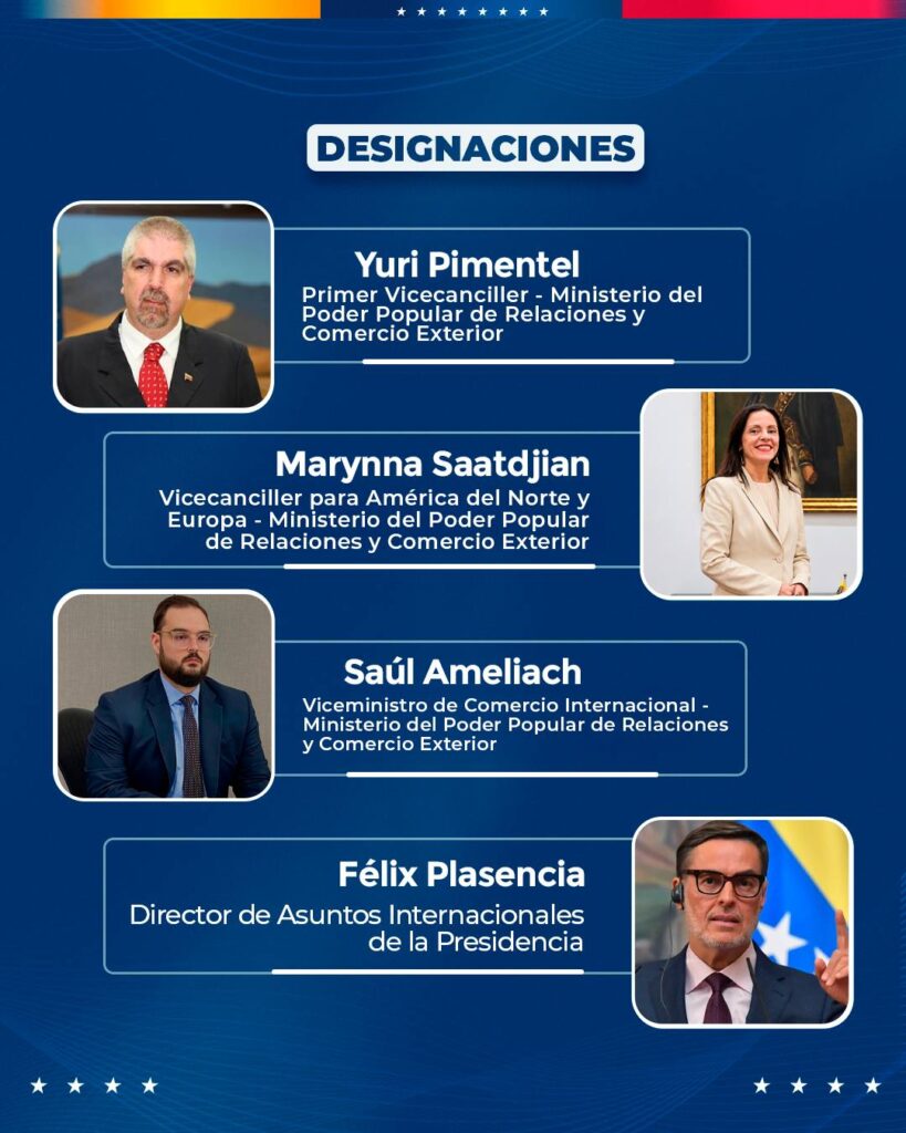 La presidenta hace cambios en su gabinete
