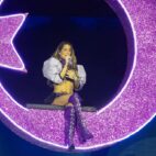 La cantante argentina se presentó en Caracas.