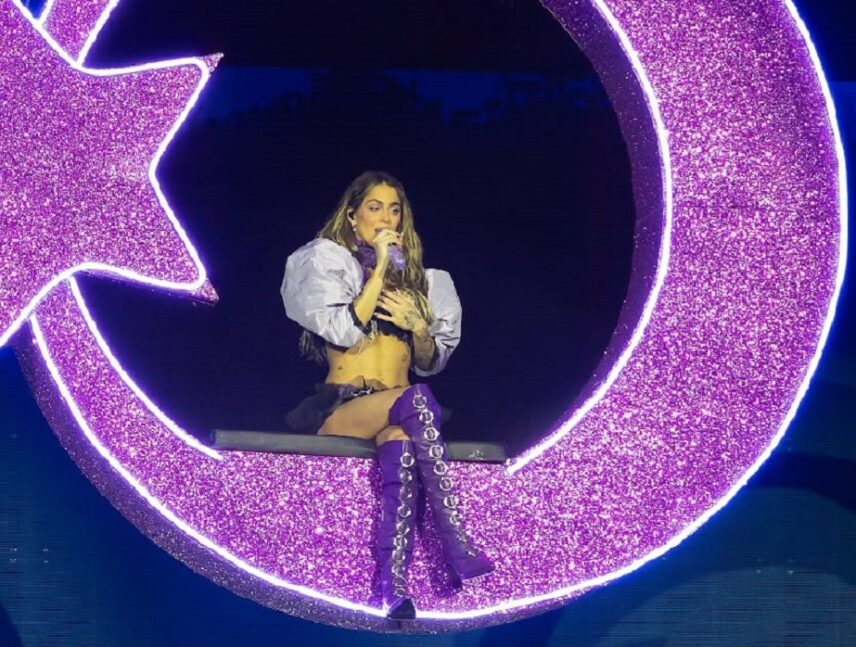 La cantante argentina se presentó en Caracas.