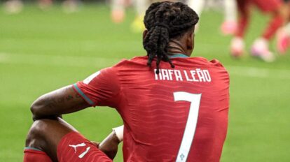 Leão toma el número 7 de Cristiano Ronaldo en Portugal