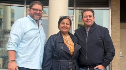 Alcalde Gustavo Duque se reúne con Dinorah Figuera en Washington